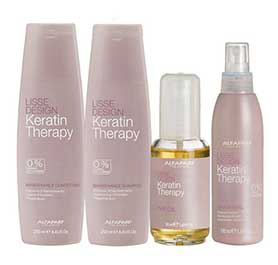 Prodotti di mantenimento capelli lisci Lisse Design Keratin Therapy